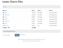 Tablet Screenshot of files.lesterchan.net